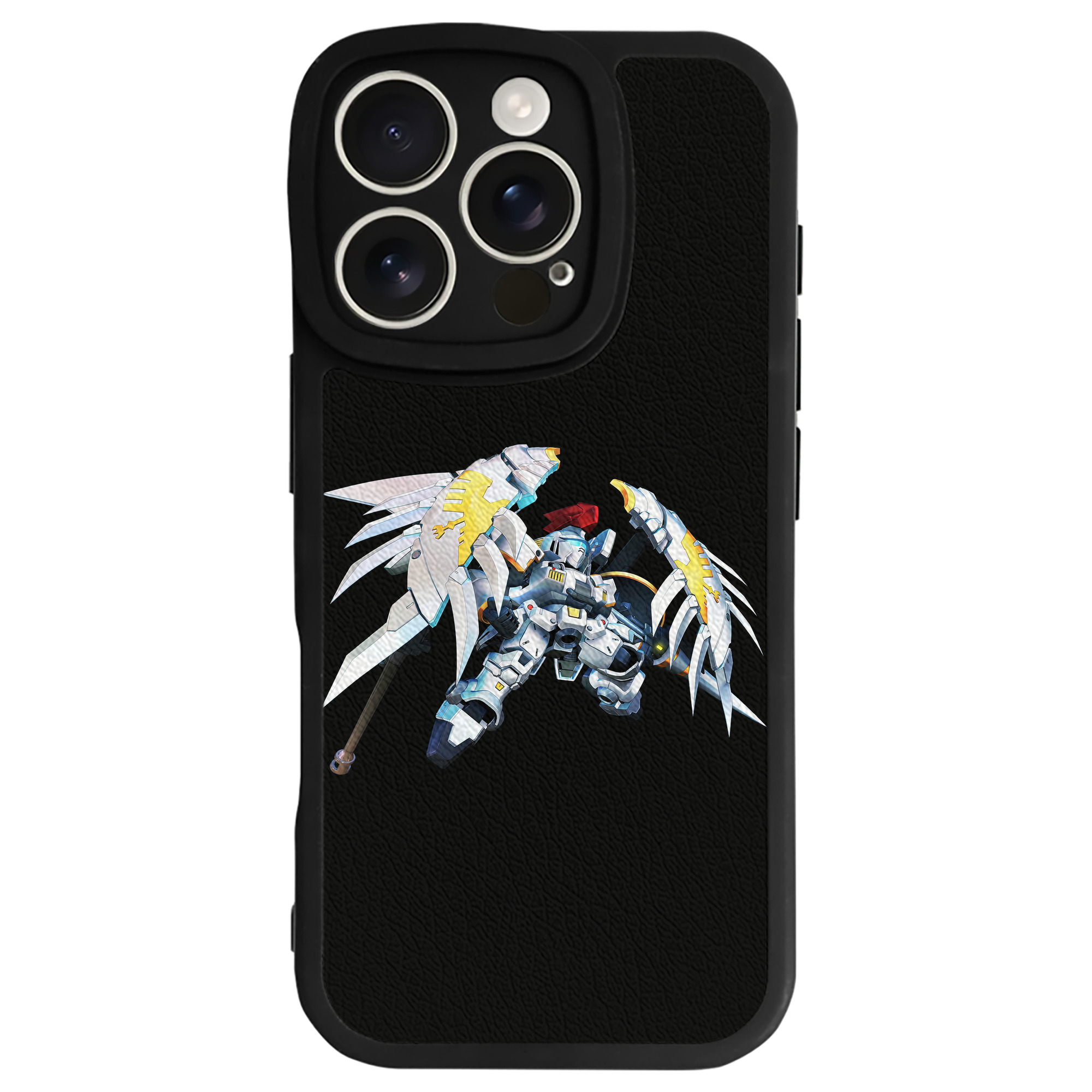 （画像用） 機動戦士ガンダム Mobile Suit Gundam 【iPhone 16シリーズ対応】シリコンスマホケース（レザー調） 材質：シリコン